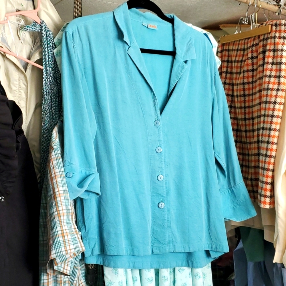 Tianello Shacket Lagenlook oversized  Tencel / Rayon  Super soft